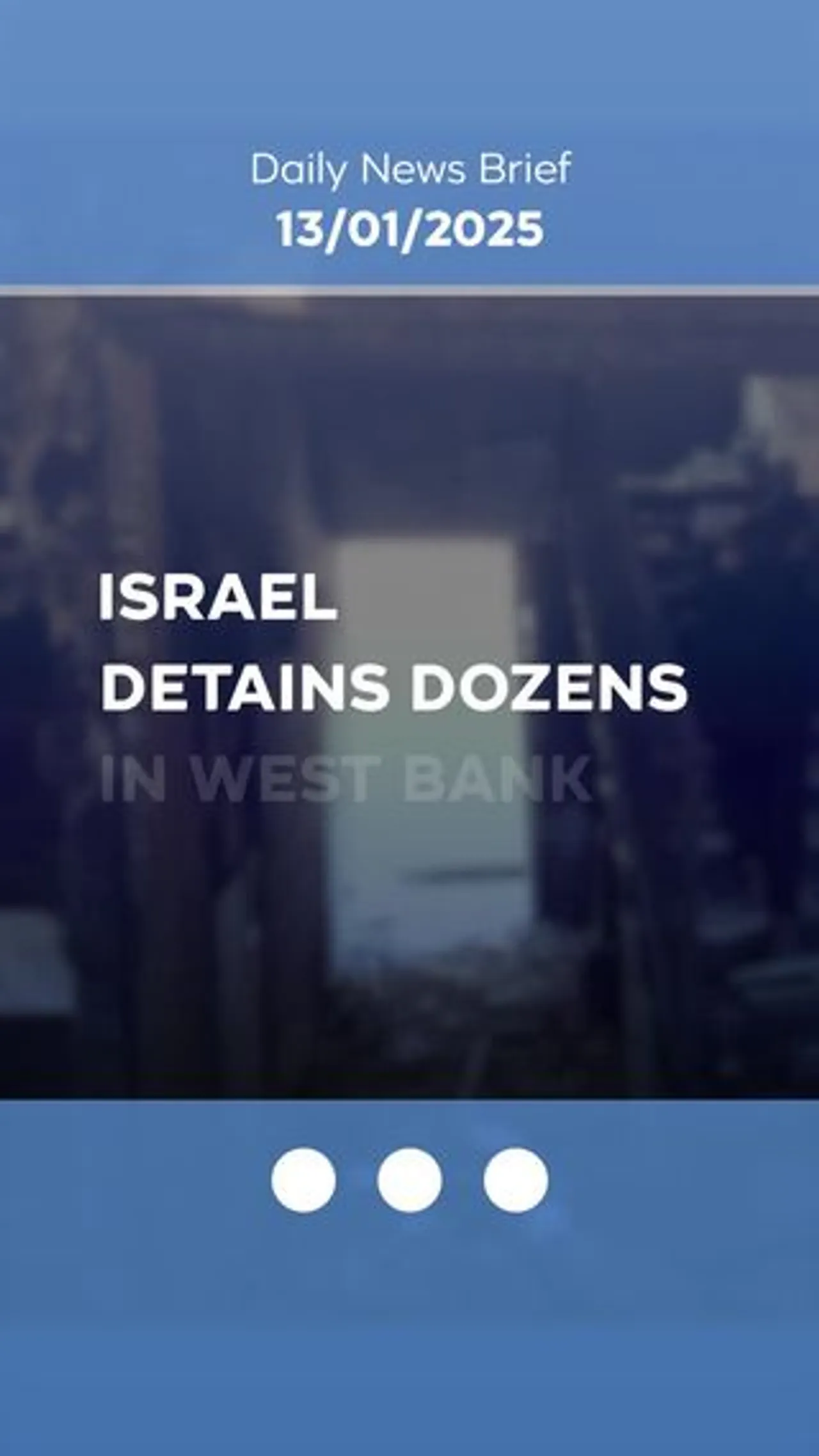 TRT World’s Daily Video Brief for January 13th